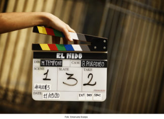 Sono iniziate oggi a Roma le riprese del lungometraggio EL NIDO EL NIDO set Roma